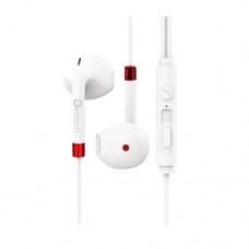 Audífono tipo auricular con micrófono SHARP GETTTECH MI-1440R - Rojo, Alámbrico, 3.5 mm, 1.2 m