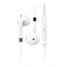 Audífono tipo auricular con micrófono SHARP GETTTECH MI-1440S - Gris, Alámbrico, 3.5 mm, 1.2 m