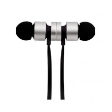Audífono tipo auricular con micrófono SOFT GETTTECH MI-1220N - Gris/Negro, Alámbrico, 3.5 mm, 1.2 m