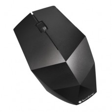 Mouse Inalámbrico TECHZONE TZ19MOU05-INA - Negro Brillante, 3 botones, RF inalámbrico, Óptico, 1200 DPI