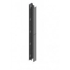 Organizador Vertical con Tapa BELDEN VCMFDR4X4 - Negro, 101.6 mm, 2133.6 mm