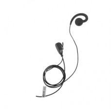 Micrófono de solapa con audífono ajustable al oído para KENWOOD TK3230/3000/3402/3312/3360/3170,NX240/340/220/320/420, TKD240/340