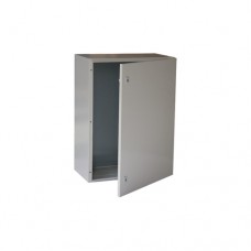 Gabinete de Acero IP66 Uso en Intemperie (600 x 800 x 300 mm) con Placa Trasera Interior y Compuerta Inferior Atornillable (Incluye Chapa y Llave). Gabinete de Acero IP66 Uso en Intemperie (600 x 800 x 300 mm) con Placa Trasera Interior y Compuerta Inferior Atornillable (Incluye Chapa y Llave).