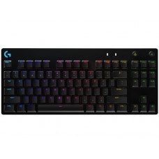 Logitech G Pro Mechanical Gaming Keyboard - Teclado - backlit - USB - interruptor: GX Blue Clicky - negro
