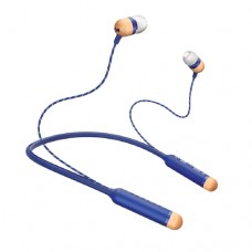 House of Marley Smile Jamaica Wireless - Auriculares internos con micro - en oreja - montaje detrás del cuello - Bluetooth - inalámbrico - denim House of Marley Smile Jamaica Wireless - Auriculares internos con micro - en oreja - montaje detrás del cuello - Bluetooth - inalámbrico - denim
