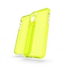 Gear4 Crystal Palace - Carcasa trasera para teléfono móvil - policarbonato, D3O, poliuretano termoplástico (TPU) - amarillo neón - diseño delgado - para Apple iPhone 11 Gear4 Crystal Palace - Carcasa trasera para teléfono móvil - policarbonato, D3O, poliuretano termoplástico (TPU) - amarillo neón - diseño delgado - para Apple iPhone 11