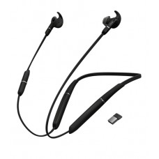 Jabra Evolve 65e UC - Auriculares internos con micro - en oreja - montaje detrás del cuello - Bluetooth - inalámbrico - USB - aislamiento de ruido