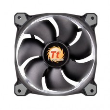 Thermaltake Riing 12 LED White - Ventilador para caja - 120 mm (paquete de 3)