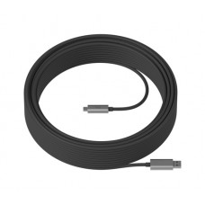 Logitech Strong - Cable USB - USB Tipo A (M) a USB-C (M) - USB 3.1 - 10 m - plenum, Active Optical Cable (AOC)