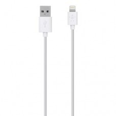 Belkin MIXIT Cable de carga y sincronización Lightning a USB - Cable Lightning - Lightning (M) a USB (M) - 1.2 m - blanco - para Apple iPad/iPhone/iPod (Lightning)
