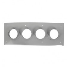 Placas pasamuro con capacidad de 4 botas de 4
