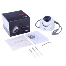 Sistema TURBOHD 1080p / DVR 8 Canales / 8 Cámaras Eyeball (exterior 2.8 mm) / Transceptores / Conectores / Fuente de Poder Profesional hasta 15 Vcd para Larga Distancia