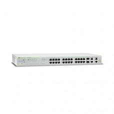 Switch PoE+ WebSmart de 24 puertos 10/100 Mbps + 2 puertos 10/100/1000 Mbps + 2 SFP Gigabit Combo, 193 W