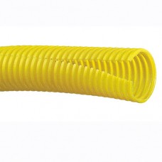 Tubo Corrugado Abierto para Protección de Cables, 1 1/2 (1.50in) de Diámetro, 3.1 m de Largo, Color Amarillo