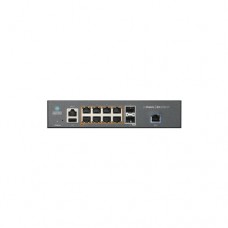 Switch cnMatrix EX2010-P capa 3 de 10 puertos (8 PoE Gigabit 802.3af/at, 2 SFP) administracin desde la Nube (MX-EX2010PXA-U)
