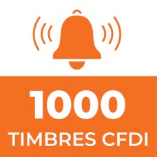 1000 TIMBRES CFDI PARA FACTURACION ELECTRONICA EN SOFTRESTAURANT STD Y PRO.