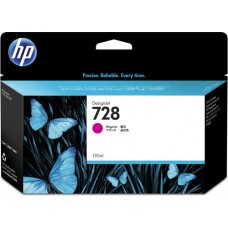 HP 728 - 130 ml - magenta tintado - original - DesignJet - cartucho de tinta - para DesignJet T730, T830