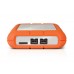 LaCie Rugged Triple - Disco duro - cifrado - 2 TB - externo (portátil) - FireWire 800 / USB 3.0 - AES de 256 bits