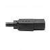 Tripp Lite 6ft Computer Power Cord Cable 5-15P to C13 10A 18AWG 6' - Cable de alimentación - IEC 60320 C13 a NEMA 5-15 (M) - CA 110 V - 1.8 m - negro