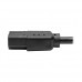Tripp Lite 6ft Computer Power Cord Cable 5-15P to C13 10A 18AWG 6' - Cable de alimentación - IEC 60320 C13 a NEMA 5-15 (M) - CA 110 V - 1.8 m - negro