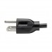 Tripp Lite 6ft Computer Power Cord Cable 5-15P to C13 10A 18AWG 6' - Cable de alimentación - IEC 60320 C13 a NEMA 5-15 (M) - CA 110 V - 1.8 m - negro