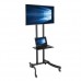 SOPORTE DE PISO MOVIL TV Y MONITORES DE 37  A 70  PANEL PLANO 