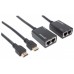 KIT EXTENSOR HDMI MANHATTAN 30M CABLE UTP RED RJ45 1080P CAT5E/CAT6 KIT EXTENSOR HDMI MANHATTAN 30M CABLE UTP RED RJ45 1080P CAT5E/CAT6