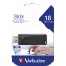 Memoria USB VERBATIM - Negro, 16 GB, USB 2.0 Memoria USB VERBATIM - Negro, 16 GB, USB 2.0