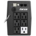 Forza - UPS - Line interactive - 480 Watt - 800 VA - 120 V - 6 NEMA Outlets