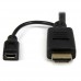 StarTech.com Cable de 1,8m Conversor Activo HDMI a VGA - Adaptador 1920x1200 1080p - Vídeo conversor - HDMI - VGA - negro - para P/N: MST30C2DPPD