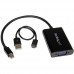 StarTech.com Adaptador de Vídeo Mini DisplayPort a VGA con Audio -  Conversor Hembra VGA HD15  a  Macho Mini DP - 1920x1200 - Vídeo conversor - DisplayPort - VGA - negro