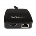 StarTech.com Replicador de Puertos Universal USB 3.0 de viajes para Portátiles Mini Estación de Conexión con Ethernet Gigabit y HDMI - Estación de conexión - USB - HDMI - GigE