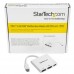 StarTech.com USB-C to HDMI Adapter - White - 4K 30Hz - Thunderbolt 3 Compatible - with Power Delivery (USB PD) - USB C Dongle (CDP2HDUACPW) - Conversor de interfaz de vídeo - HDMI / USB - USB-C (M) a HDMI, USB Tipo A, USB-C con suministro de energía (H) - StarTech.com USB-C to HDMI Adapter - White - 4K 30Hz - Thunderbolt 3 Compatible - with Power Delivery (USB PD) - USB C Dongle (CDP2HDUACPW) - Conversor de interfaz de vídeo - HDMI / USB - USB-C (M) a HDMI, USB Tipo A, USB-C con suministro de energía (H) -