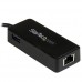 StarTech.com USB-C to Ethernet Gigabit Adapter - Thunderbolt 3 Compatible - USB Type C Network Adapter - USB C Ethernet Adapter (US1GC301AU) - Adaptador de red - USB-C - Gigabit Ethernet + USB 3.1 Gen 2 - negro