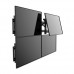StarTech.com Soporte VESA de Montaje de Video Wall para Monitores de 45 a 70 Pulgadas - de Acero - Antirrobo - Montaje en la pared para muro de vídeo - aluminio, acero - negro - tamaño de pantalla: 45