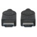 CABLE EXTENSION HDMI MANHATTAN 7.5M ETHERNET 3D 4K M-H BLINDADO