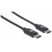 CABLE USB-C V2.0  C-C 0.5M NEGRO 480MBPS                      