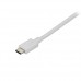 StarTech.com Cable de 1,8m USB-C a DisplayPort - Cable Adaptador de Vídeo USB Tipo C a DP - 4K 60Hz - Blanco - Adaptador de vídeo externo - STM32F072CBU6 - USB-C - DisplayPort - blanco