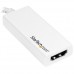 StarTech.com Adaptador USB-C a HDMI - Conversor USB Type C para MacBook, Chromebook y otros dispositivos con USB C - 4K 60Hz - Blanco - Alta velocidad conversor de interfaz de vídeo - HDMI / USB - USB-C (M) a HDMI (H) - 15 cm - blanco - compatibilidad con StarTech.com Adaptador USB-C a HDMI - Conversor USB Type C para MacBook, Chromebook y otros dispositivos con USB C - 4K 60Hz - Blanco - Alta velocidad conversor de interfaz de vídeo - HDMI / USB - USB-C (M) a HDMI (H) - 15 cm - blanco - compatibilidad con