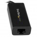 StarTech.com Adaptador de red Ethernet Gigabit USB-C - Adaptador externo USB 3.1 Gen 1 - Adaptador de red - USB-C - Gigabit Ethernet - negro - para P/N: HB30C3A1CFB, HB30C3A1CFS, TB33A1C
