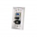 StarTech.com 15-Pin Female VGA Wall Plate with 3.5mm and RCA - White - Placa de montaje - HD-15, RCA X 2, mini-conexión telefónica estéreo 3,5 mm - blanco StarTech.com 15-Pin Female VGA Wall Plate with 3.5mm and RCA - White - Placa de montaje - HD-15, RCA X 2, mini-conexión telefónica estéreo 3,5 mm - blanco
