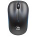 Mouse MANHATTAN 179416 - Negro con detalles en Azul, 3 botones, RF inalámbrico, Óptico, 1000 DPI