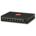 Switch INTELLINET 530347 - Negro, 8 puertos, 10/ 100/ 1000 Auto MDI-X