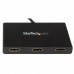 StarTech.com MST Hub DisplayPort to HDMI Multi-Monitor Splitter - 3-Port MST Hub - DP 1.2 to 3x HDMI MST Hub (MSTDP123HD) - Separador de vídeo/audio - 3 x HDMI - sobremesa - AC 100/240 V StarTech.com MST Hub DisplayPort to HDMI Multi-Monitor Splitter - 3-Port MST Hub - DP 1.2 to 3x HDMI MST Hub (MSTDP123HD) - Separador de vídeo/audio - 3 x HDMI - sobremesa - AC 100/240 V