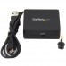 StarTech.com Extractor de Audio HDMI a 3,5mm - Conversor de Audio HDMI a Estéreo Análogo - Adaptador de Audio HDMI a MiniJack - Extractor de señal de audio HDMI