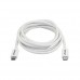 StarTech.com Cable de 2m Thunderbolt 3 Blanco - Cable Compatible con USB-C y DisplayPort - USB Tipo C - Cable Thunderbolt - USB-C (M) a USB-C (M) - USB 3.1 Gen 2 / Thunderbolt 3 / DisplayPort 1.2 - 2 m - compatibilidad con 4K - blanco - para P/N: CDP2HDUA