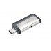 Memoria USB 3.0 Dual Tipo C 128GB  SANDISK SDDDC2-128G-G46 - Gris, 128 GB, USB 3.0, 150 MB/s