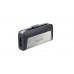 Memoria USB 3.0 Dual Tipo C 128GB  SANDISK SDDDC2-128G-G46 - Gris, 128 GB, USB 3.0, 150 MB/s