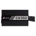 Fuente de poder CORSAIR CX550 550 Watts 80 PLUS - 100 - 240 V, 47 - 63 Hz, Negro, 550 W, PC