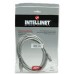 CABLE DE RED PATCH CAT6 INTELLINET RJ45 3.0 METROS 10 FT COLOR GRIS